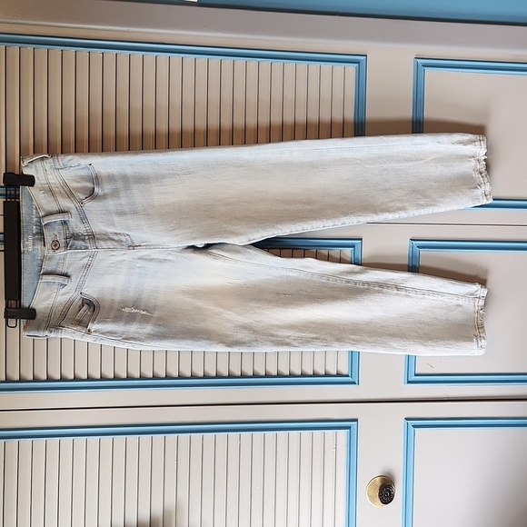 New York & Company Soho Jeans Super High Straight Cut - Picture 2 of 16